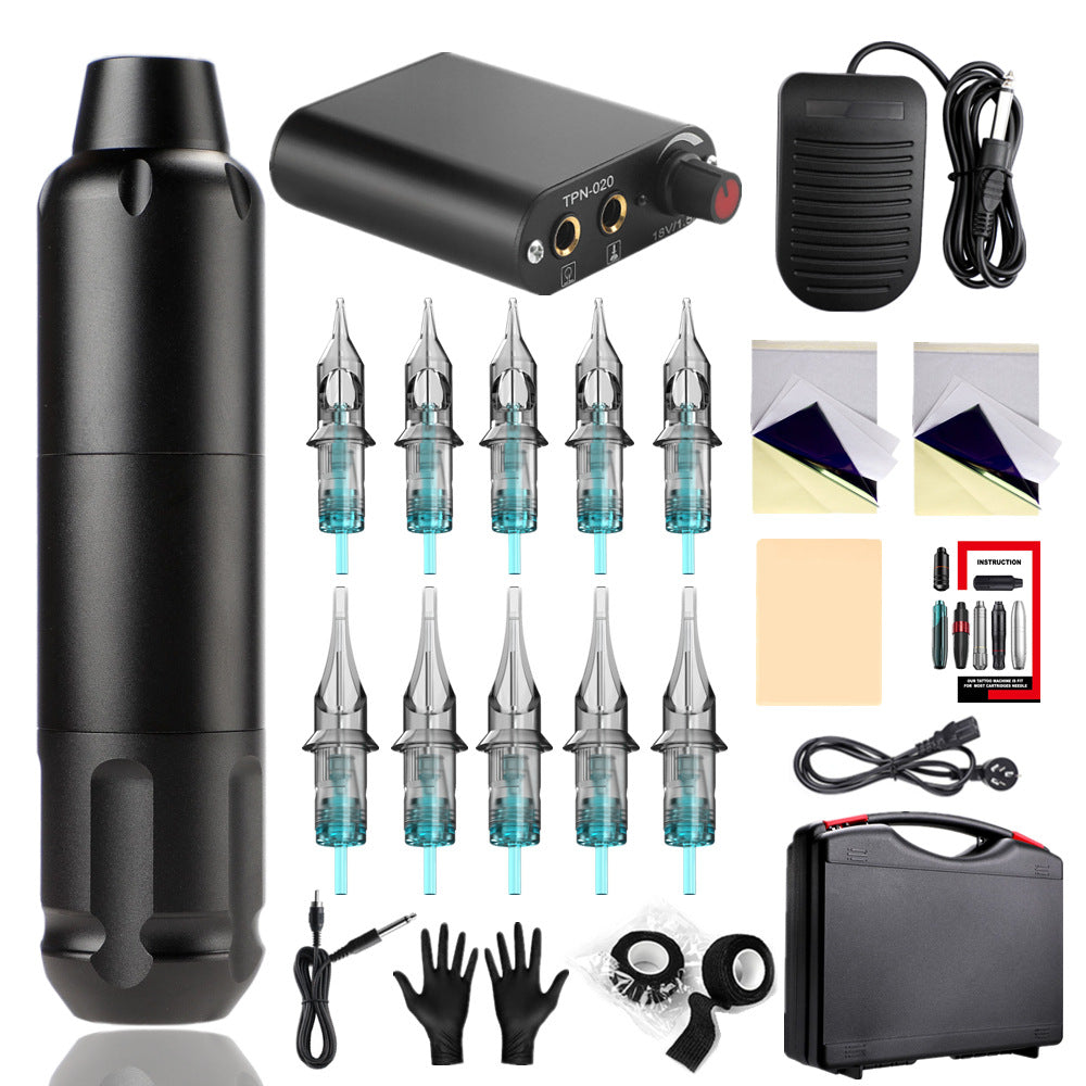 Tattoo Pen Kit with Motor – Rotary Machine for Tattoos & Permanent Makeup