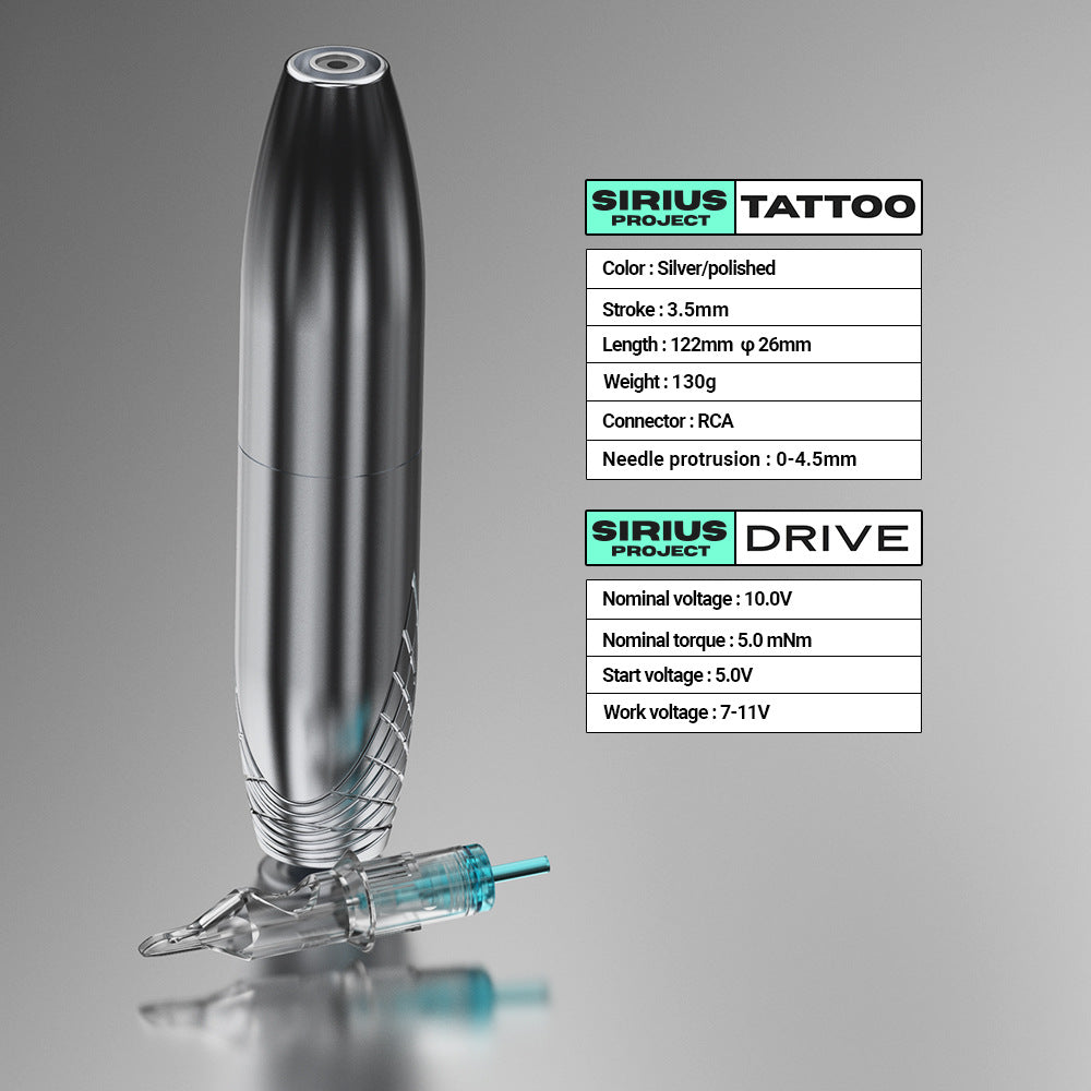 All-in-One Tattoo Pen Kit – Motorized Rotary Machine Set for Tattoos & Permanent Makeup